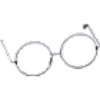 Cute Circle Glasses - Common from Hat Shop